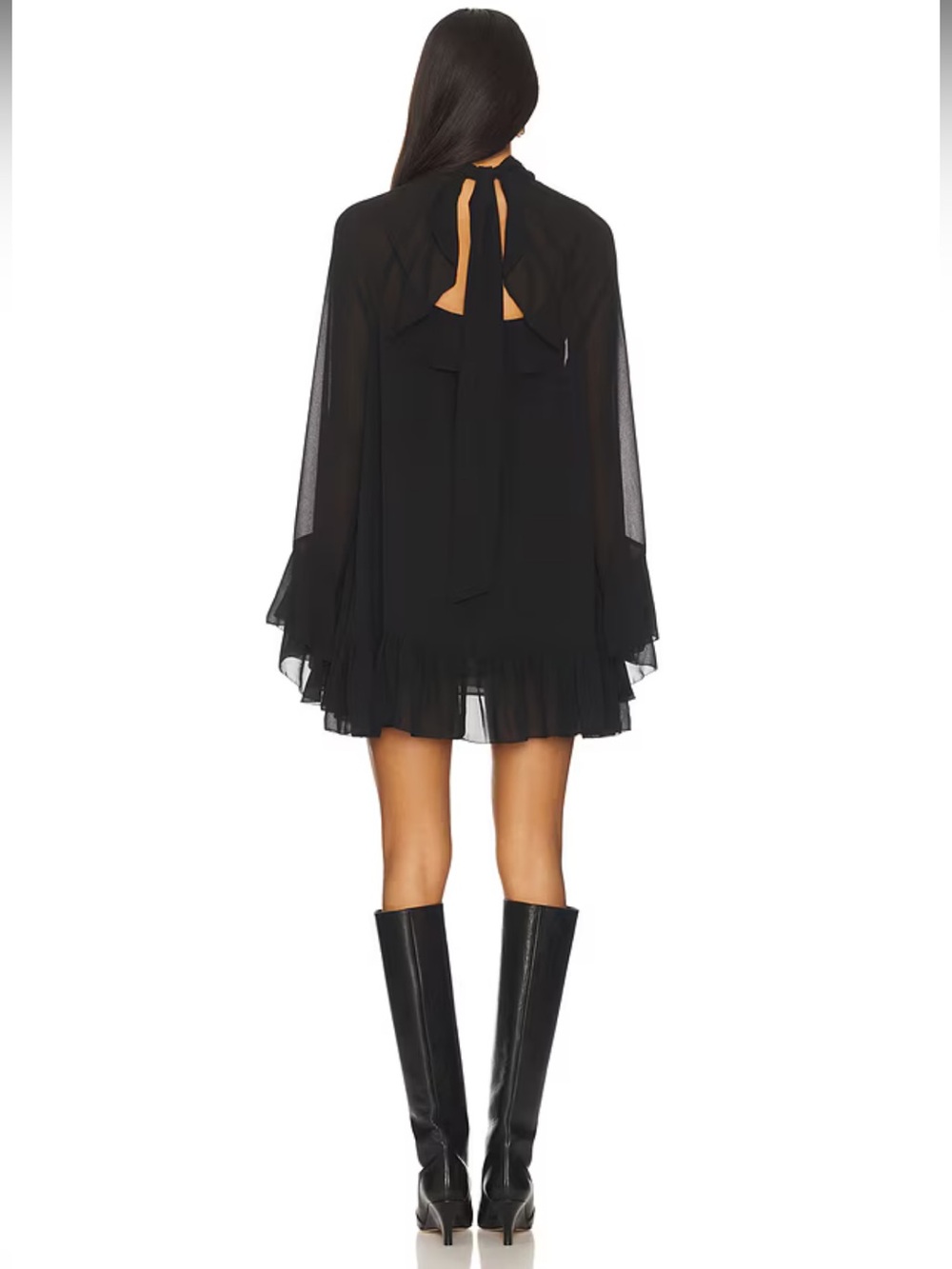 NWT! Stone Cold Fox x REVOLVE Nelly Mini Dress in Black - Picture 3 of 7
